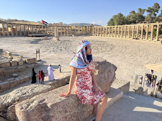 Jerash, Ancient Roman City in Jordan