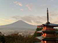 Getting the most famous photo in Japan🗻