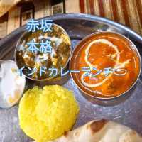 【赤坂】本格インド、バングラデシュカレーランチ