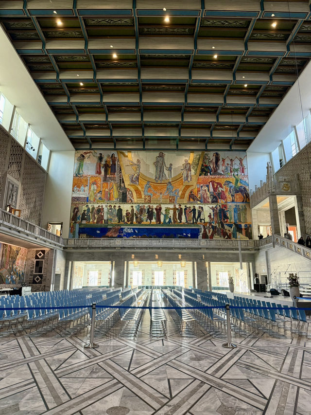 Exploring Oslo City Hall 🏛️✨