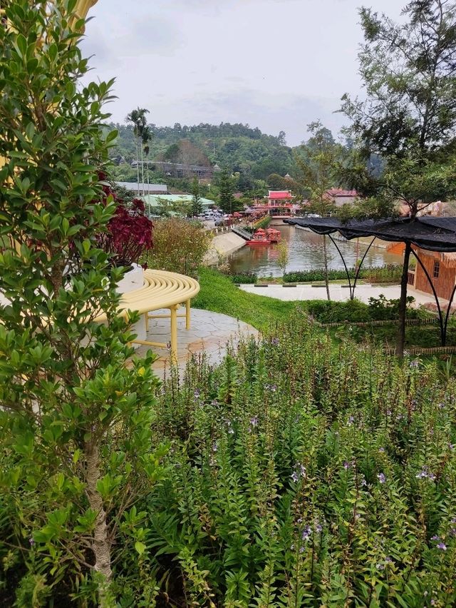 Picturesque Flower Garden