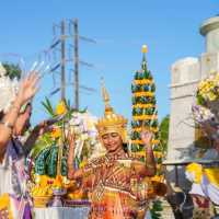 พิธีบวงสรวงท้าวเทพกระษัตรี ท้าวศรีสุนทร