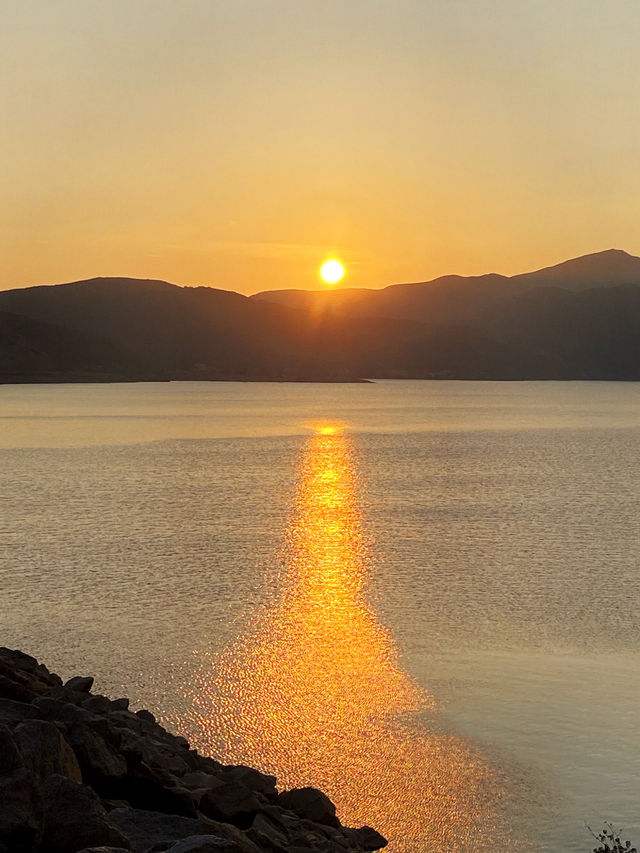 萬宜水庫東壩，日落打卡必訪🌄