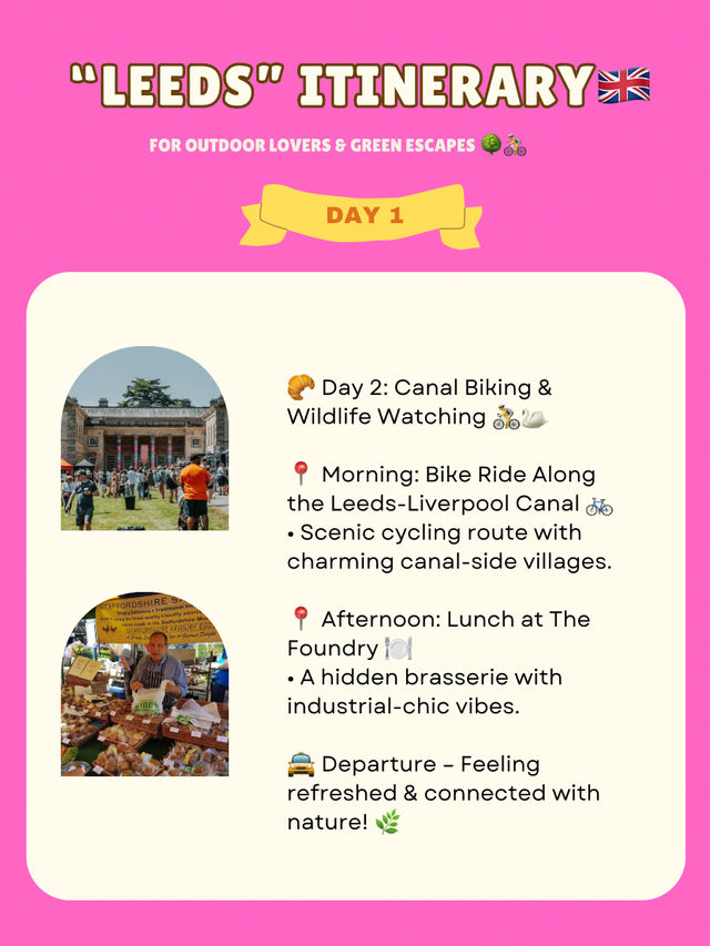 Leeds itinerary 🇬🇧