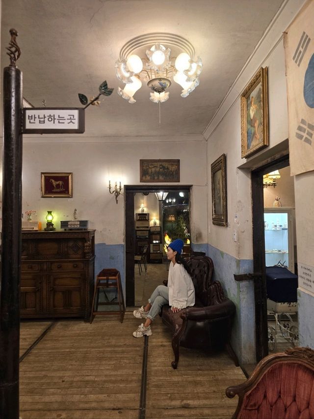 드라마 촬영장같은 인천 레트로 대형카페💛
