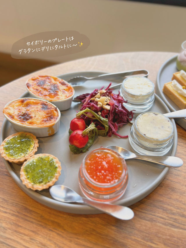 【京都/嵐山】春限定のスコーン食べ放題アフタヌーンティー🥰🌸✨