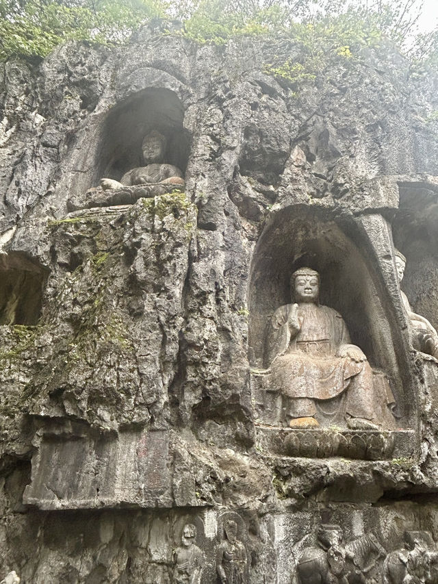 Lingyin Temple: Where Buddhas Dance in Forest Shadows 🌄🙏