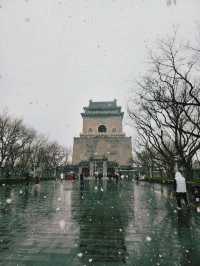 春雪citywalk@鼓樓-鐘樓-什剎海-南鑼鼓巷