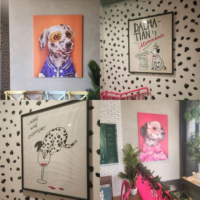 【バンコク】可愛すぎる🐩Dalmatian cafe