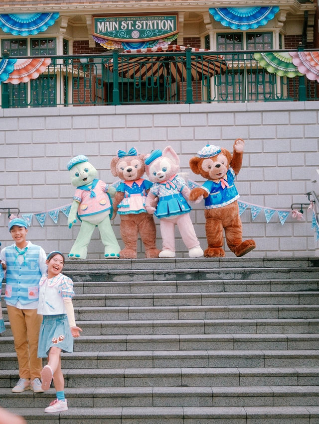 【香港迪士尼樂園】Duffy與好友同萌遊✨🌸