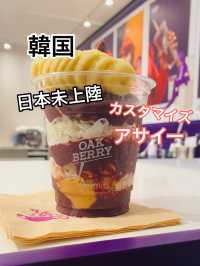 【韓国】日本未上陸のアサイーボール専門店🥤