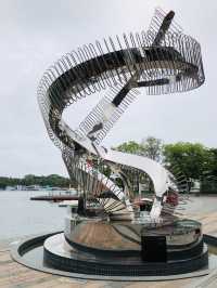 室外室內的一個很寫意的公園🥳