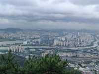 鼓山健行看福州市區全景