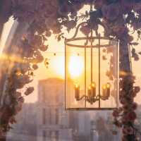 Asian cuisine in a luxurious rooftop set