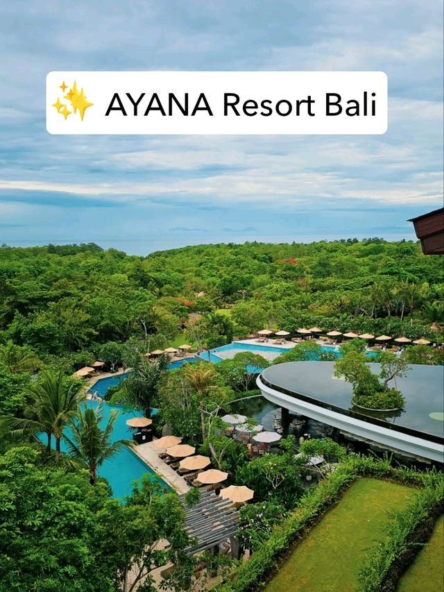 ✨ AYANA Resort Bali – Your Dream Playground by the Sea