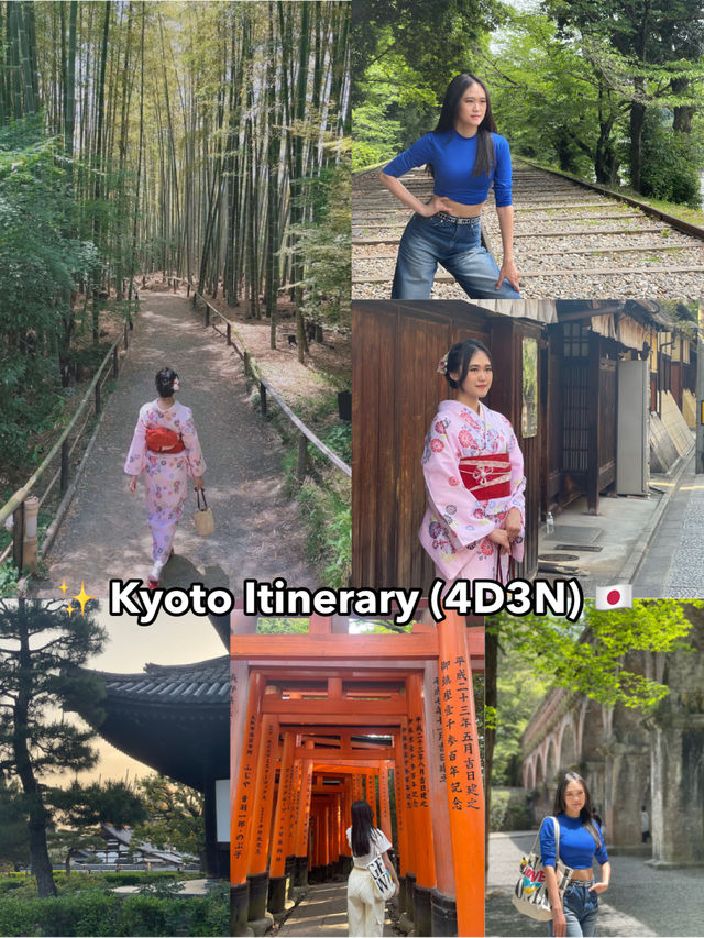 ✨Kyoto Itinerary (4D3N)🇯🇵