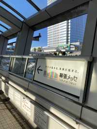 第一次到東京幕張～又大又舒適還沒什麼人👍