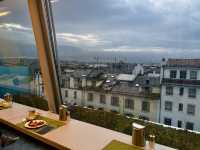 Buffet Breakfast with a View – Hotel Cristal Geneva