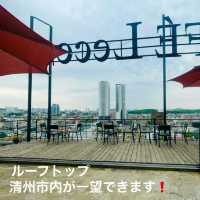 【清州】清州市内を一望できる ルーフトップカフェ❤️CAFE Lecce  