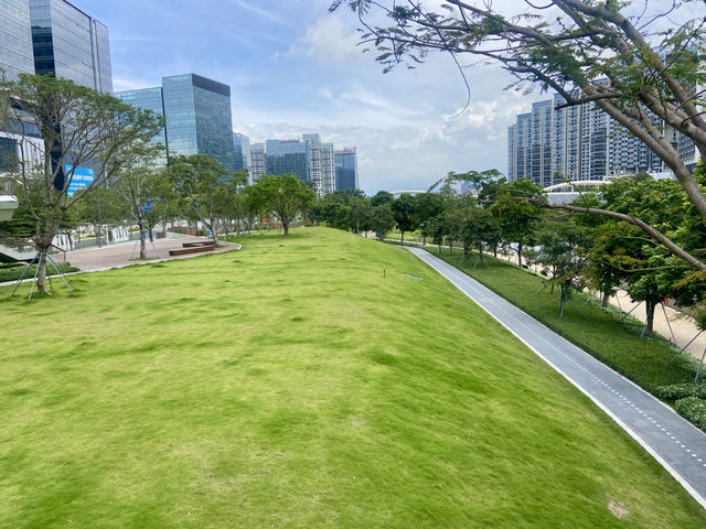 福海河公園🌟繁城市中享受寧靜自然和溜寵美地🏞️🌳