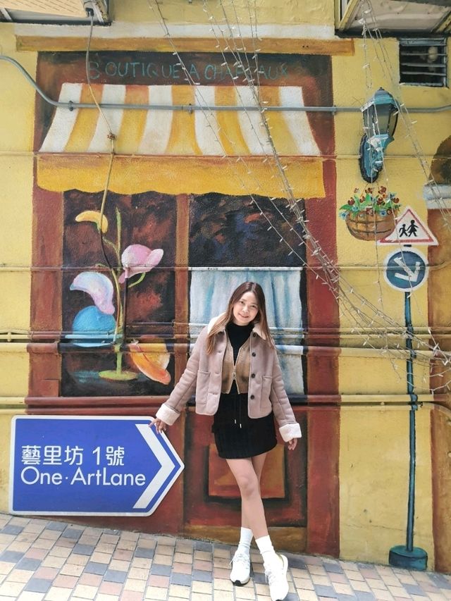 Art Lane ฮ่องกง สายถ่ายรูปห้ามพลาด