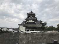 日本三名城-熊本城（地震重建中）