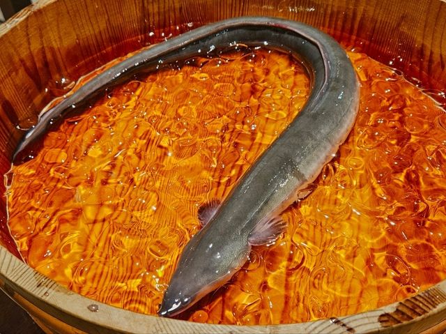A nice eel restaurant at Busan Grilled Eel