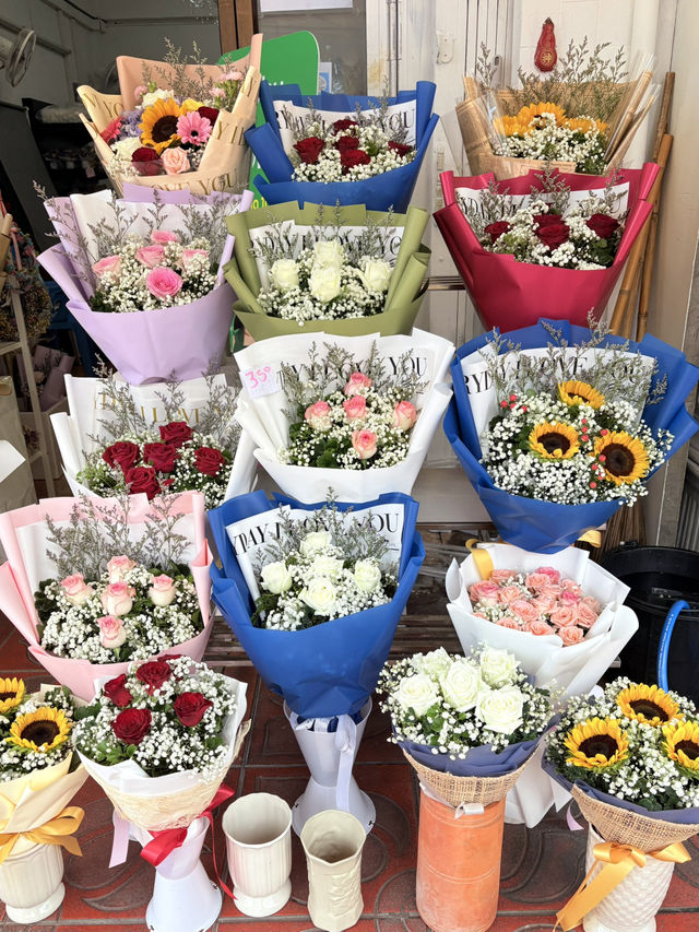 🕌🌼【朝から観光！市場とお寺でバンコクを満喫】
