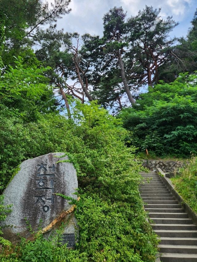 💖동해바다 풍경으로 속이 뻥 뚫리는 강원도고성 "천학정"💖