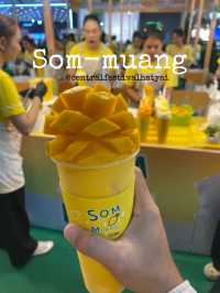SOM-MUANG ร้านปั่นผลไม้จิงใจ @เซลทรัลหาดใหญ่