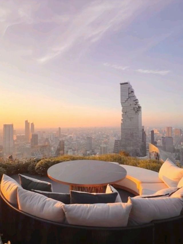 🇹🇭曼谷新晉高空bar‼️平民價全日落景色🌇