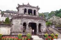 The Royal Mausoleum of Khai Dinh in Sparkling Gold