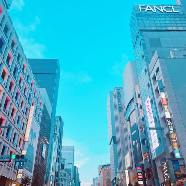 【東京の洗練シティ】銀座✨