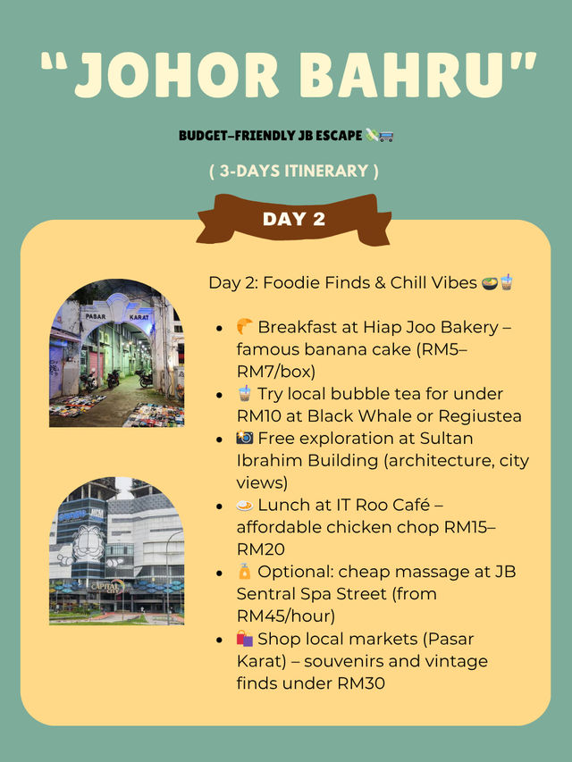 🇲🇾 Johor Bahru Itinerary: Budget-Friendly JB Escape 💸🚌
