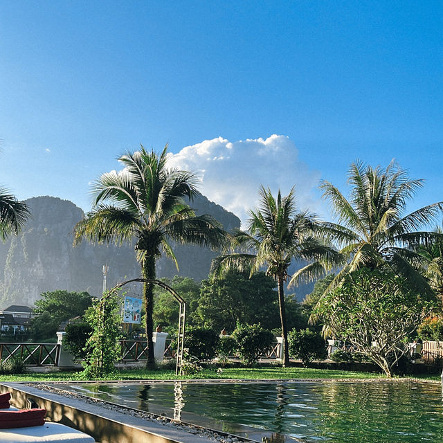 ที่พักธรมมชาติในวังเวียง Riverside Boutique Resort