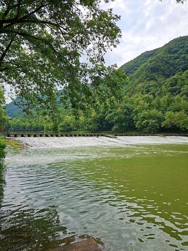 縉云仙都裡高聳云端的鼎湖峰