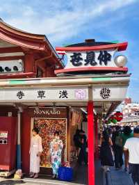 東京超人氣景點：淺草寺（雷門），邊拍照邊開心吃甜點