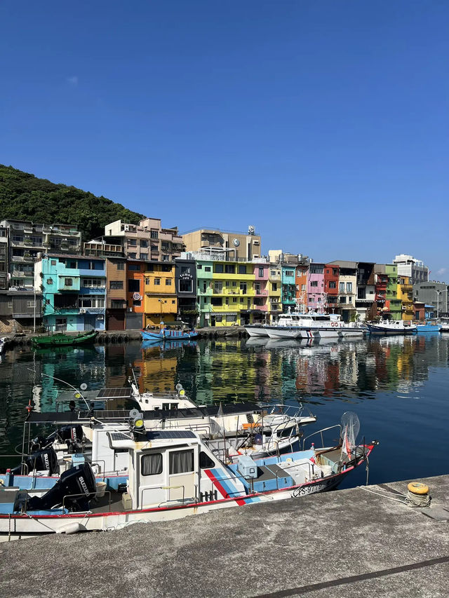 Zhengbin Port Color Houses ไต้หวัน