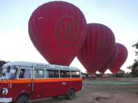 Balloons over Bagan
