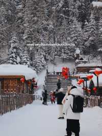 เที่ยวหมู่บ้านหิมะสัมผัสอากาศหนาวติดลบ 20 องศา