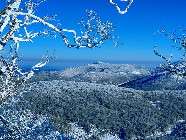 Winter Dreamland in Datudingzi Mountain ❄️🧊☃️♥️ Winter Dreamland in Datudingzi Mountain ❄️🧊☃️♥️