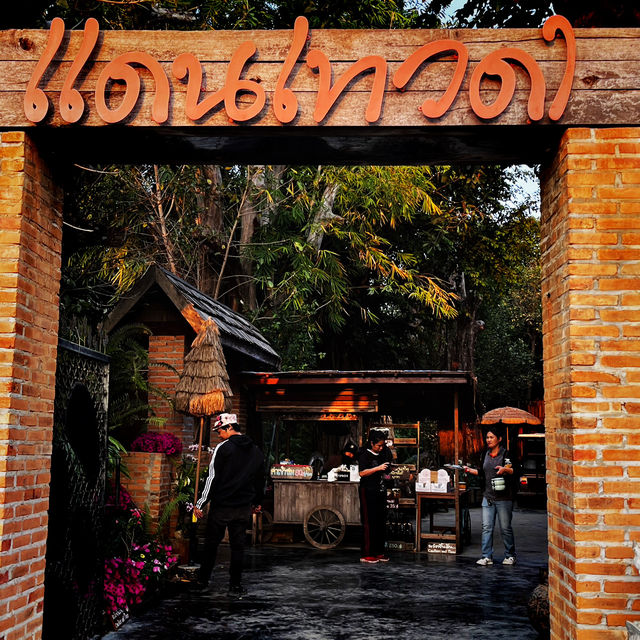 Evening Stroll at Land of Angels Waterpark