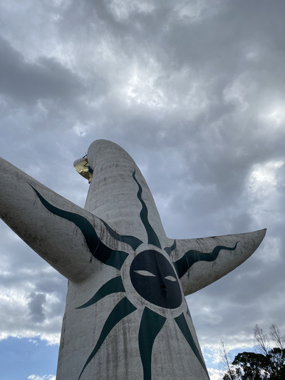 Did you know you can go inside the Tower of the Sun?! Expo