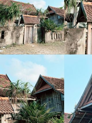 말레이 전통 목조 건축의 아름다움을 발견해 보세요.