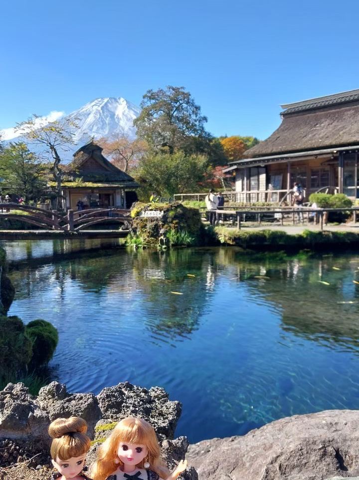 🇯🇵富士山の雪解け水📸🗻 | Trip.com 忍野村