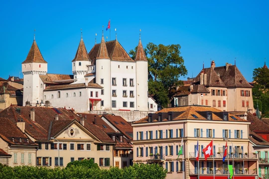 Exploring Nyon, Switzerland: A Picturesque Lakeside Town with a Magnificent White Castle