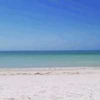 Crystal clear water and super soft sand 
