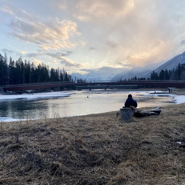Bow River late in the afternoon just amazing!