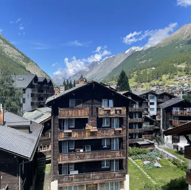 호텔에서 보이는 뷰가 Wow, 체르마트 호텔 알피나