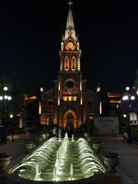 Ningbo’s Hidden Gem — Tianyi Catholic Church & Night Light Show